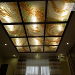 Витражный потолок (фьюзинг).